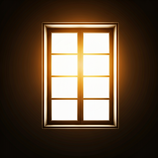 Sunlight through window